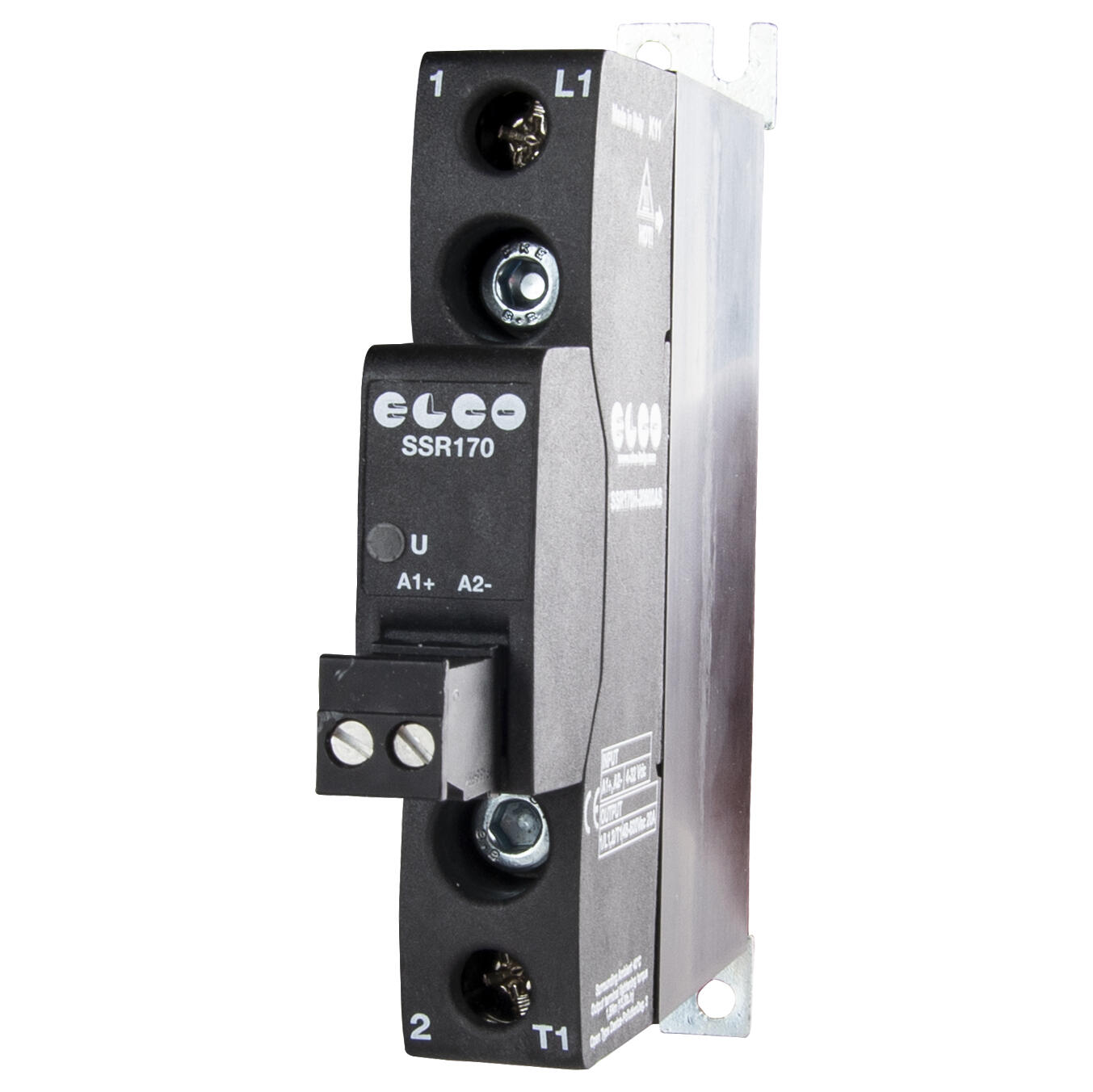 Solid state-relä 30A med kylfläns