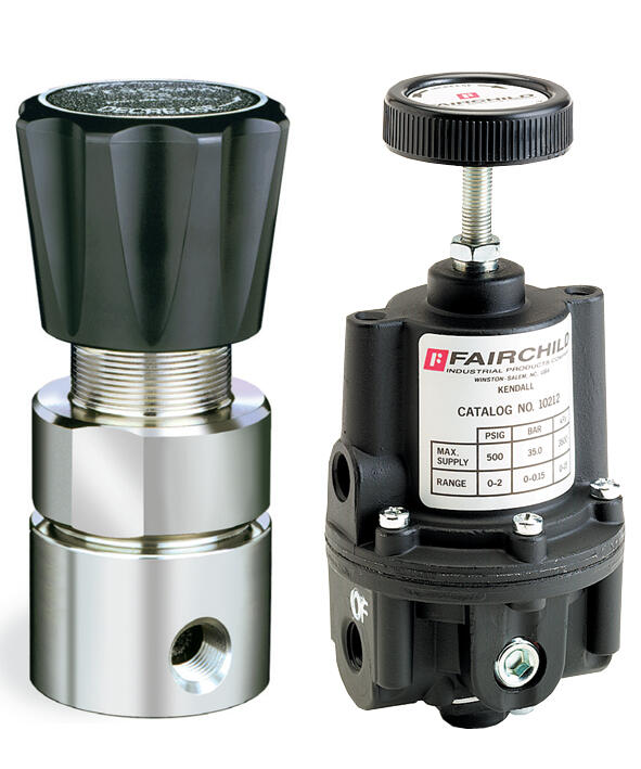 Tryckregulatorer från Tescom och Fairchild